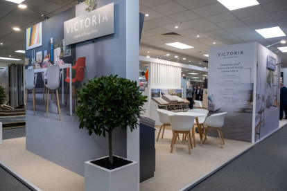 Victoria carpets and design floors at INDX flooring trade show