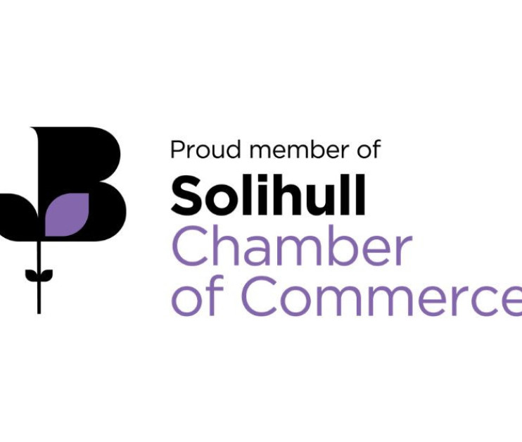 Logo featuring a stylized letter 